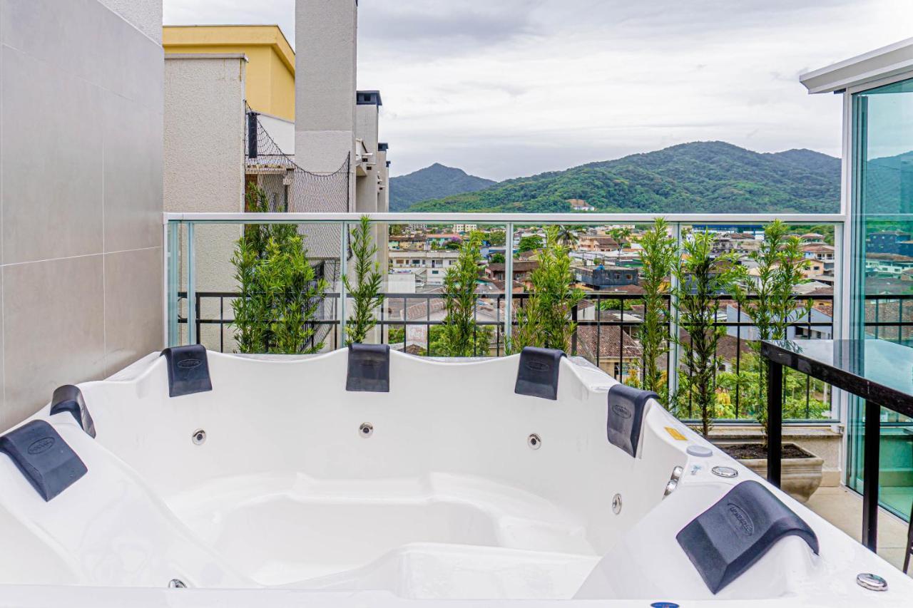 Cobertura Premium Hidro 3Quartos 2Vagas Ubatuba Exterior foto